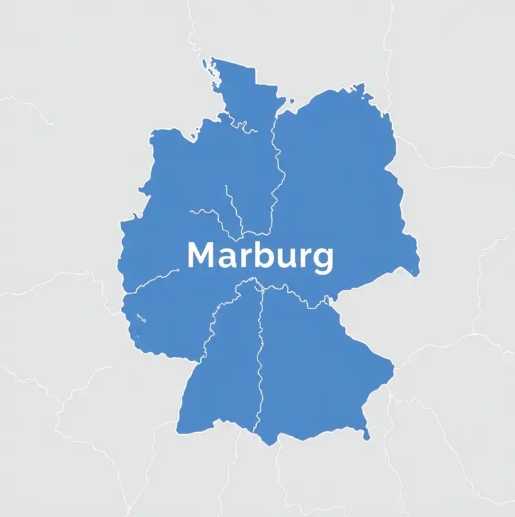Marburg Karte